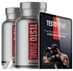 TestoPrime Testosterone Booster Bottle